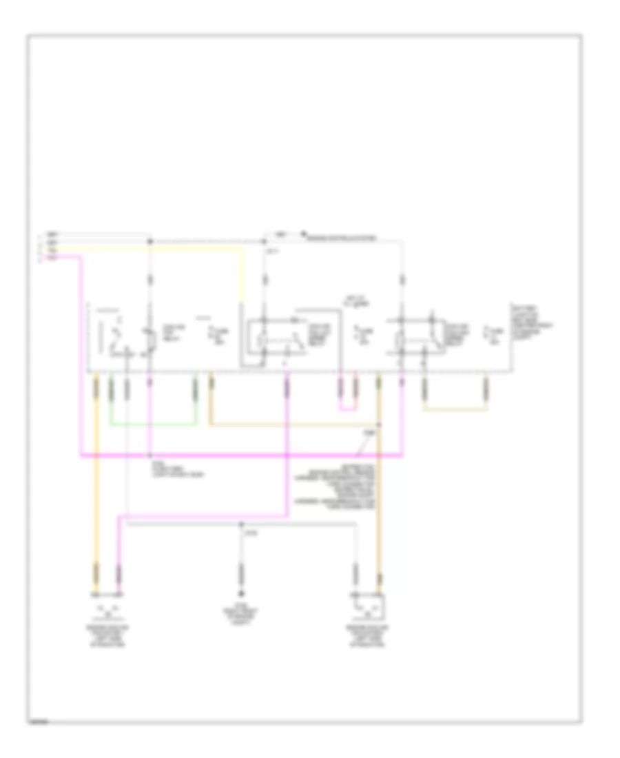 Automatic A C Wiring Diagram without Auxiliary Climate Control 4 of 4 for Lincoln Navigator 2013
