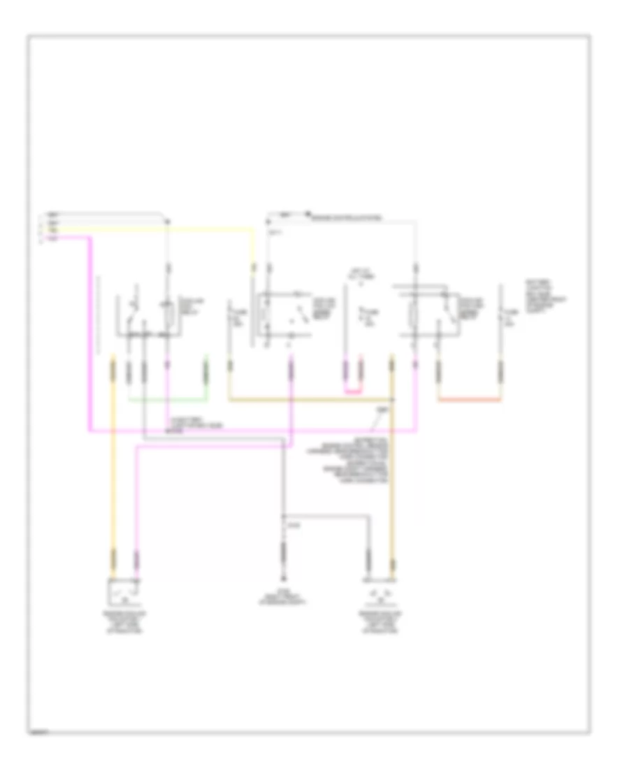 Manual A C Wiring Diagram without Auxiliary Climate Control 3 of 3 for Lincoln Navigator 2013