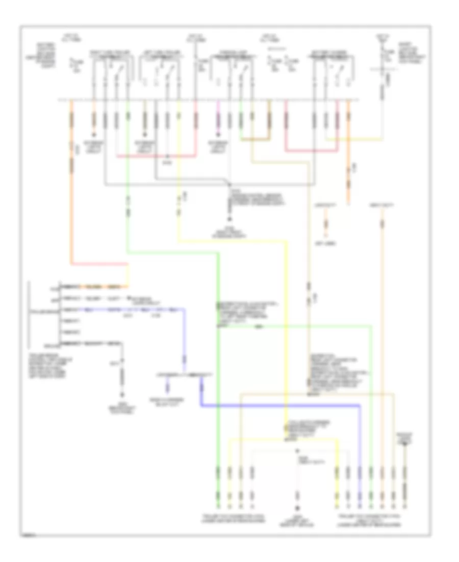 TrailerCamper Adapter Wiring Diagram for Lincoln Navigator L 2013