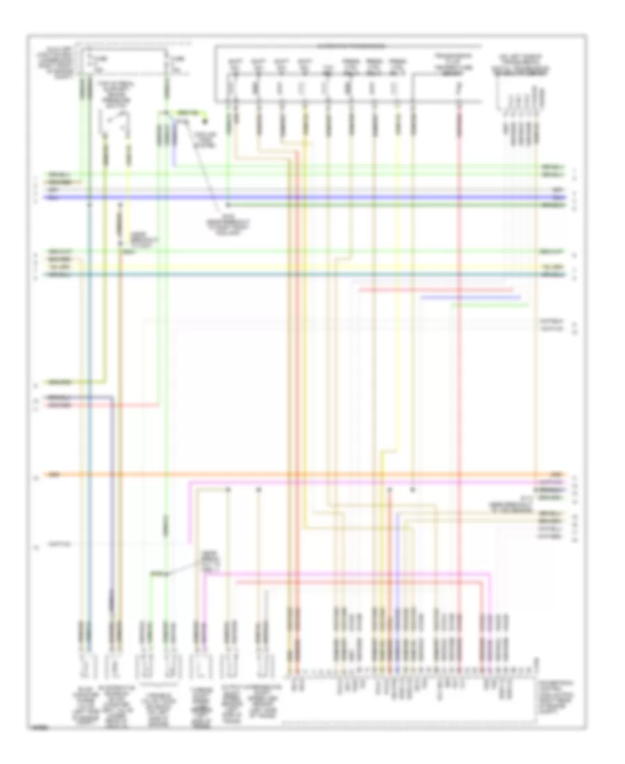3.0L, Engine Performance Wiring Diagram (2 of 4) for Lincoln LS 2003