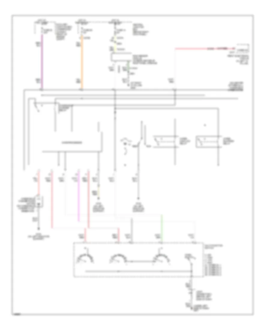 WiperWasher Wiring Diagram for Lincoln LS 2003