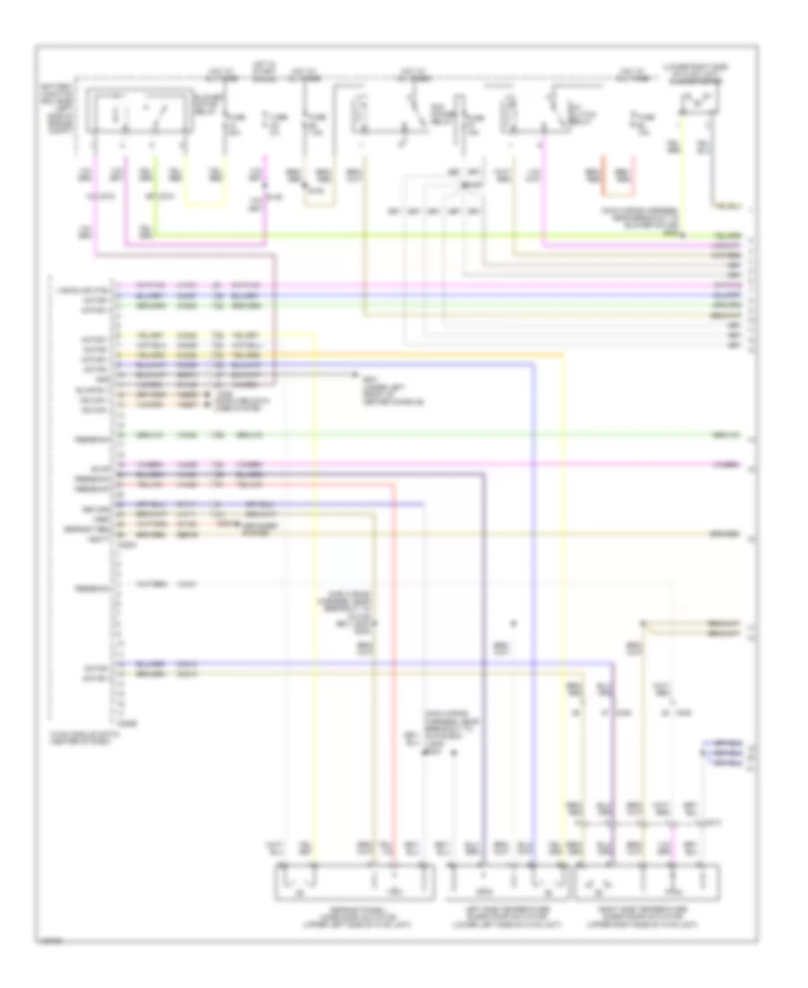 Automatic AC Wiring Diagram (1 of 4) for Lincoln MKS 2014