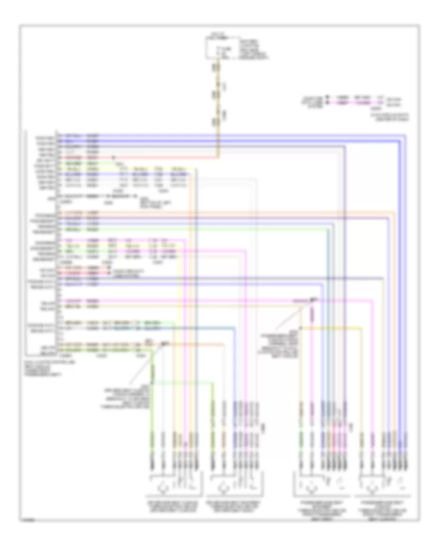 Climate Control Seats Wiring Diagram for Lincoln MKS 2014