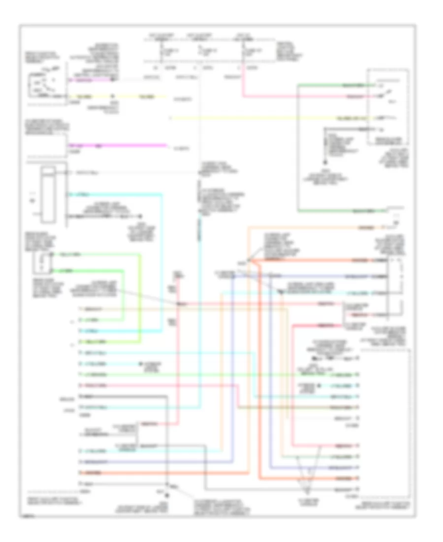 Auxiliary Heater-AC Wiring Diagram for Lincoln Navigator 2003