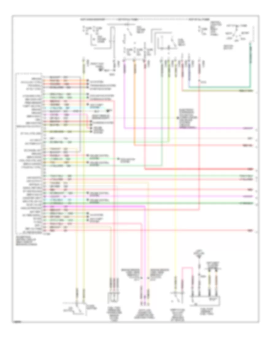 5 4L Engine Performance Wiring Diagram 1 of 4 for Lincoln Navigator 2003