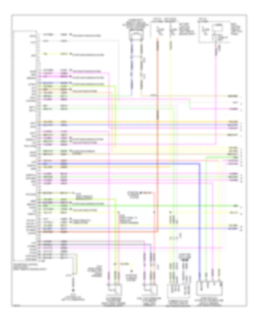 3 7L Engine Performance Wiring Diagram 1 of 6 for Lincoln MKS EcoBoost 2014