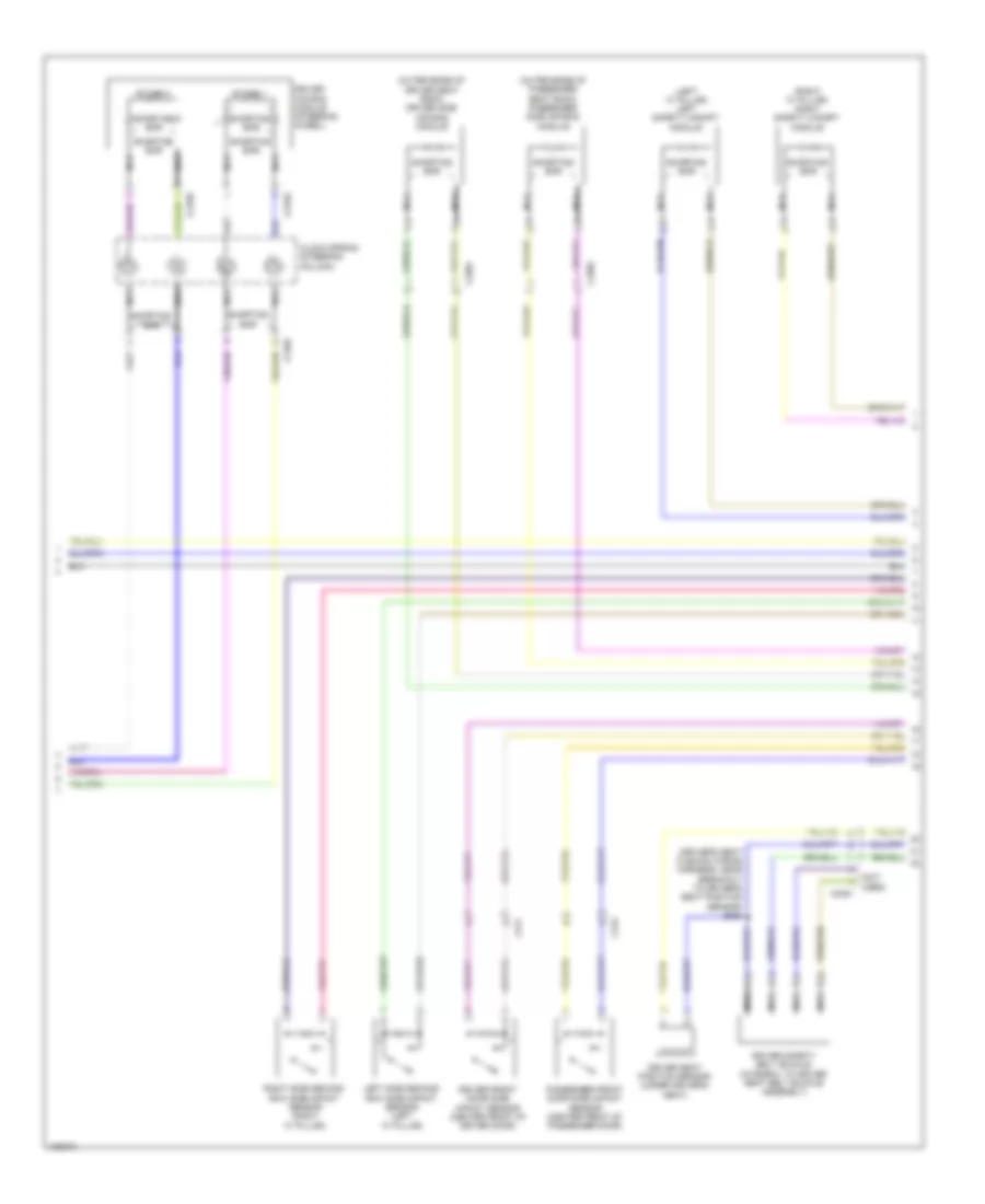 Supplemental Restraints Wiring Diagram (2 of 3) for Lincoln MKS EcoBoost 2014