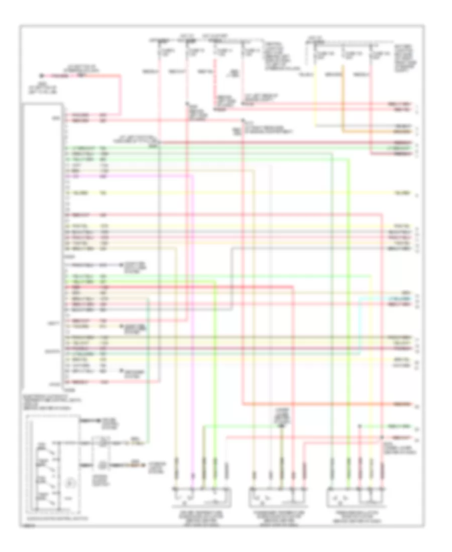 Automatic A C Wiring Diagram 1 of 2 for Lincoln Town Car Cartier 2003