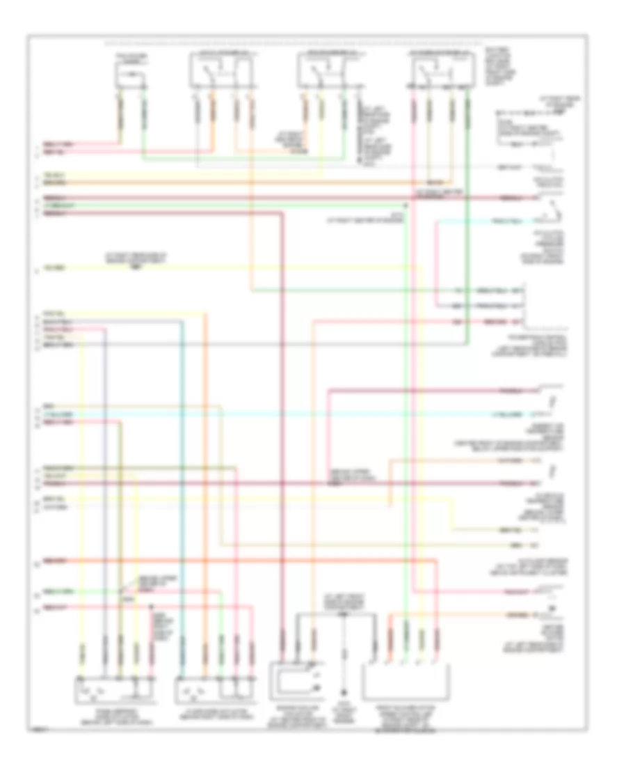 Automatic AC Wiring Diagram (2 of 2) for Lincoln Town Car Cartier 2003