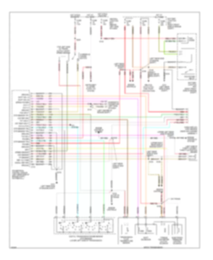 AT Wiring Diagram for Lincoln Town Car Cartier 2003