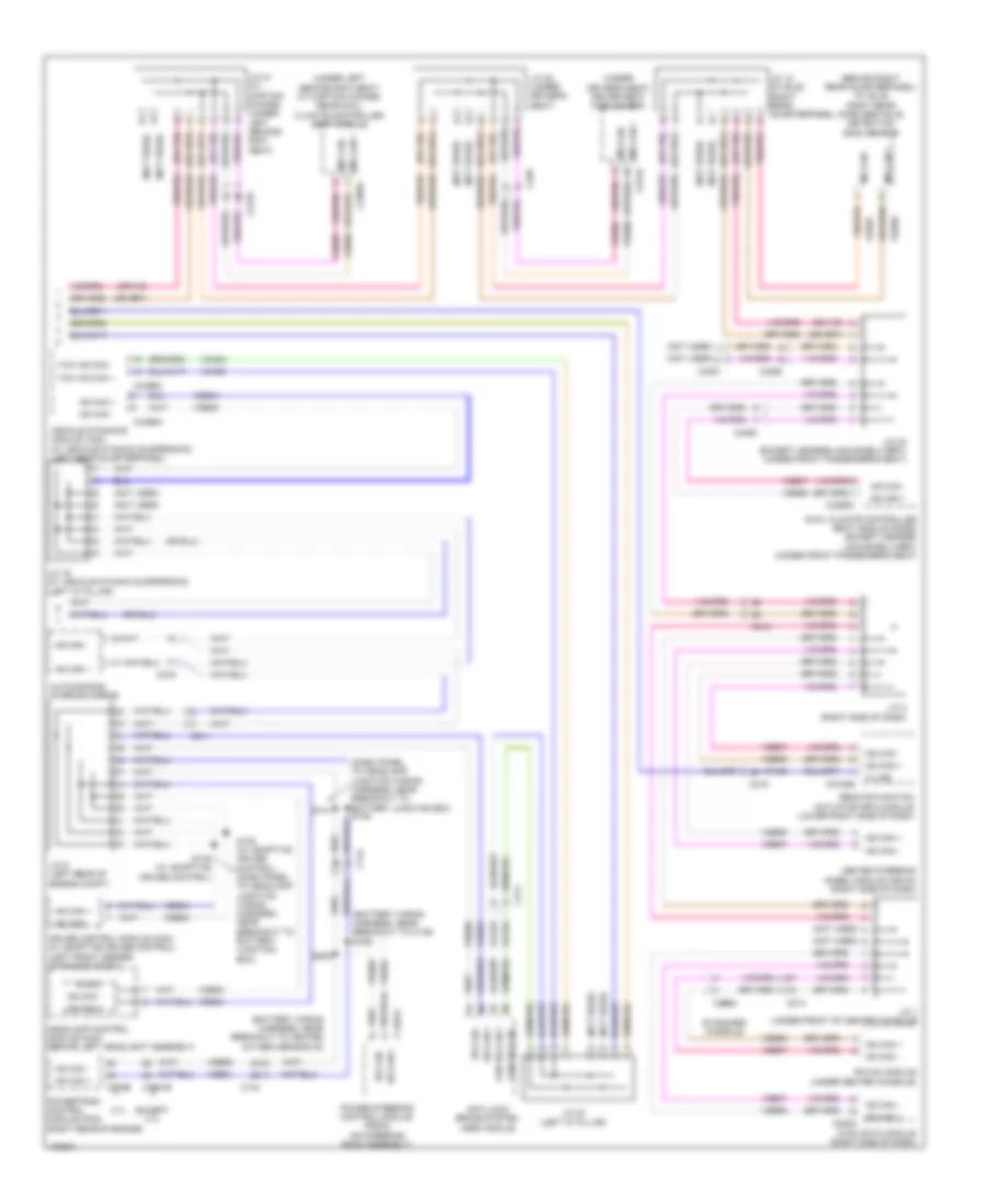 Computer Data Lines Wiring Diagram 3 of 3 for Lincoln MKT 2014