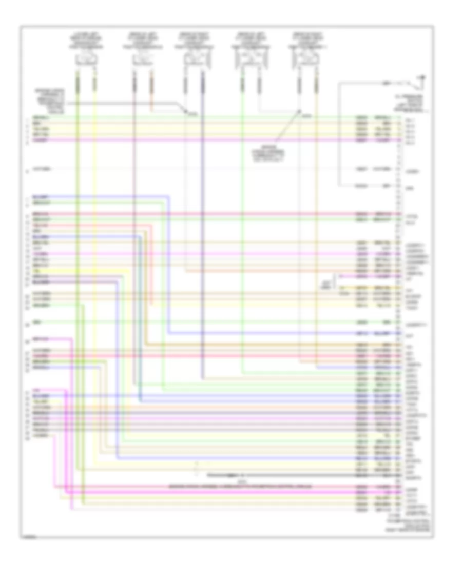 3.7L, Engine Performance Wiring Diagram (6 of 6) for Lincoln MKT 2014