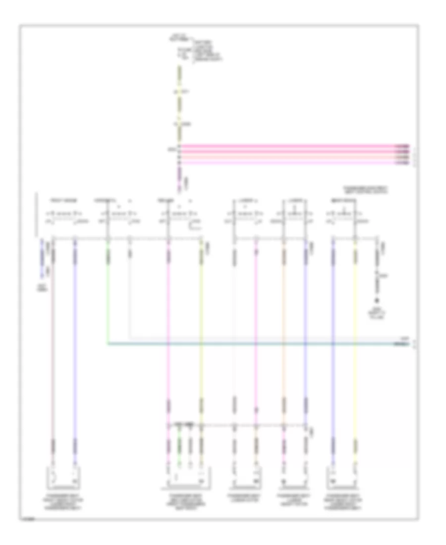 Passenger Power Seat Wiring Diagram, LimousineLivery (1 of 2) for Lincoln MKT 2014