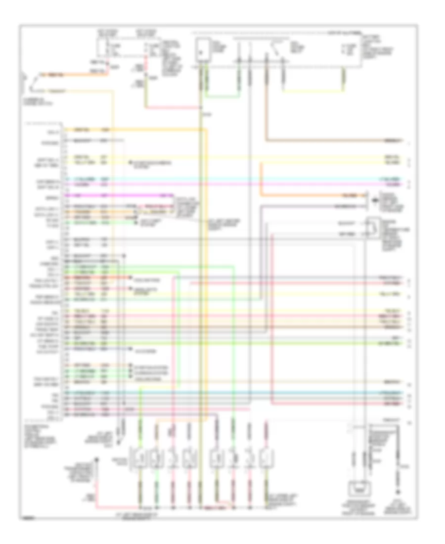 4 6L Engine Performance Wiring Diagram 1 of 4 for Lincoln Town Car Executive 2003