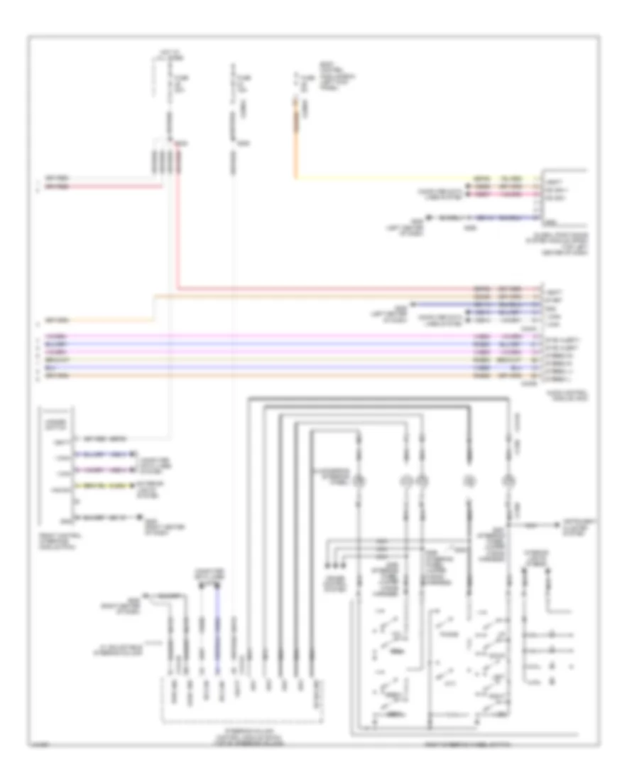 SYNC Radio Wiring Diagram, with SYNC GEN 1 (2 of 2) for Lincoln MKX 2014