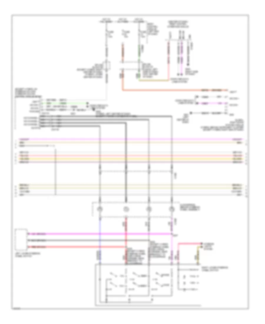 Premium Radio Wiring Diagram 2 of 3 for Lincoln MKZ 2014