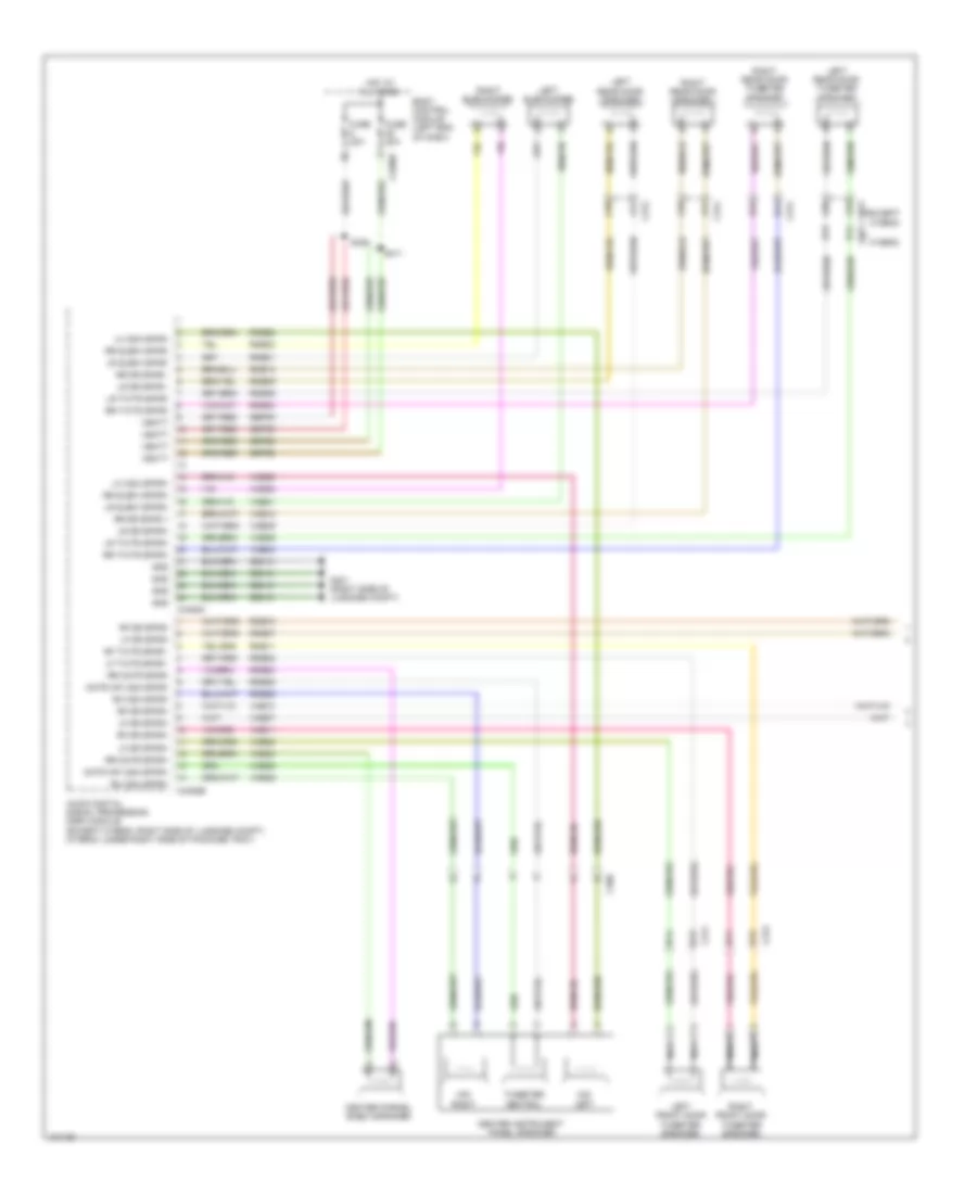 THX Audio Radio Wiring Diagram (1 of 4) for Lincoln MKZ 2014
