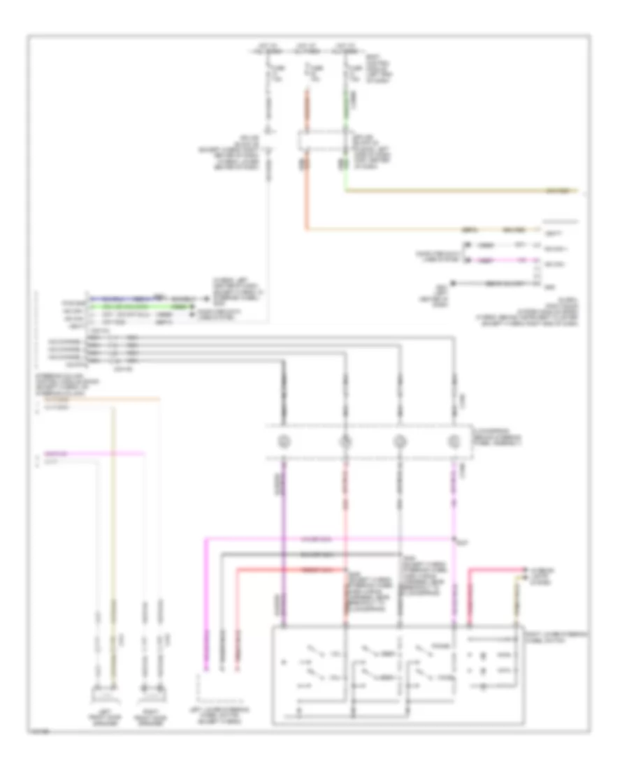 THX Audio Radio Wiring Diagram (2 of 4) for Lincoln MKZ 2014