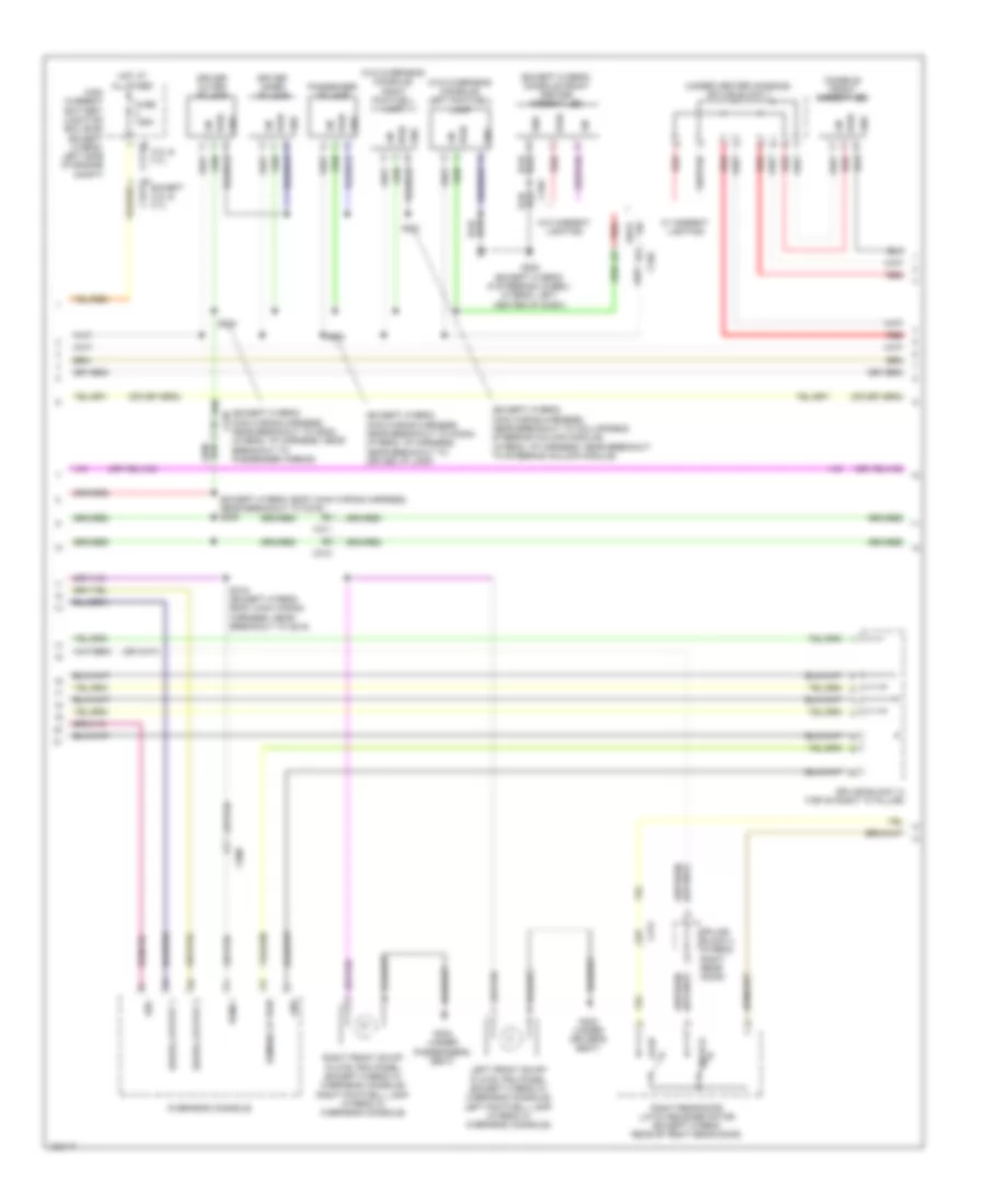 Courtesy Lamps Wiring Diagram 2 of 4 for Lincoln MKZ 2014