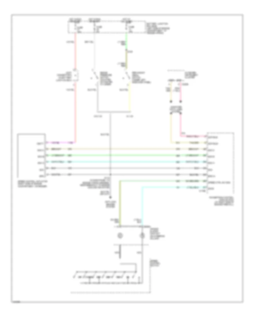 Cruise Control Wiring Diagram for Lincoln Aviator 2004