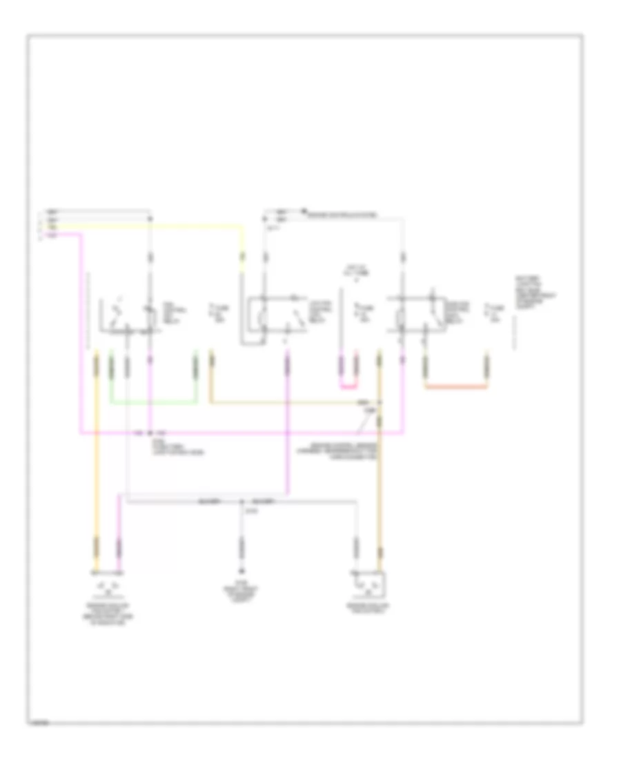 Automatic A C Wiring Diagram with Auxiliary Climate Control 4 of 4 for Lincoln Navigator 2014