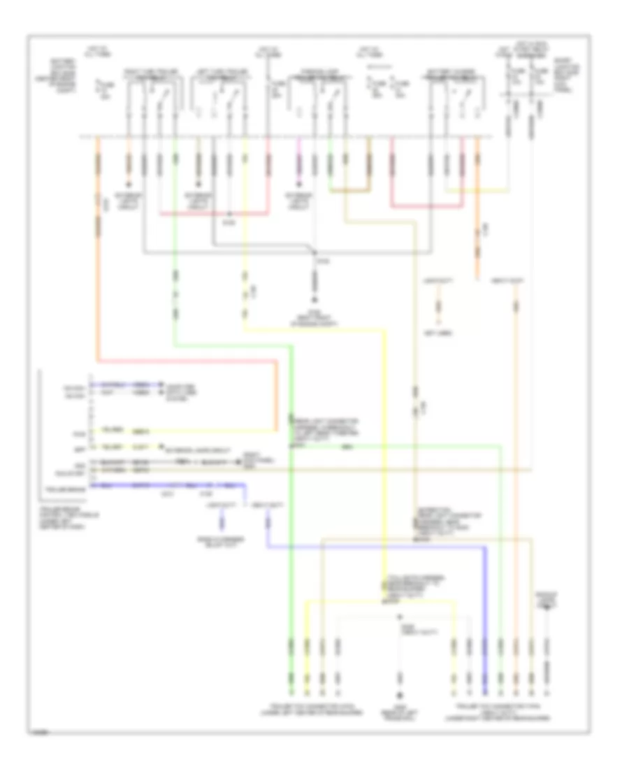 TrailerCamper Adapter Wiring Diagram for Lincoln Navigator 2014