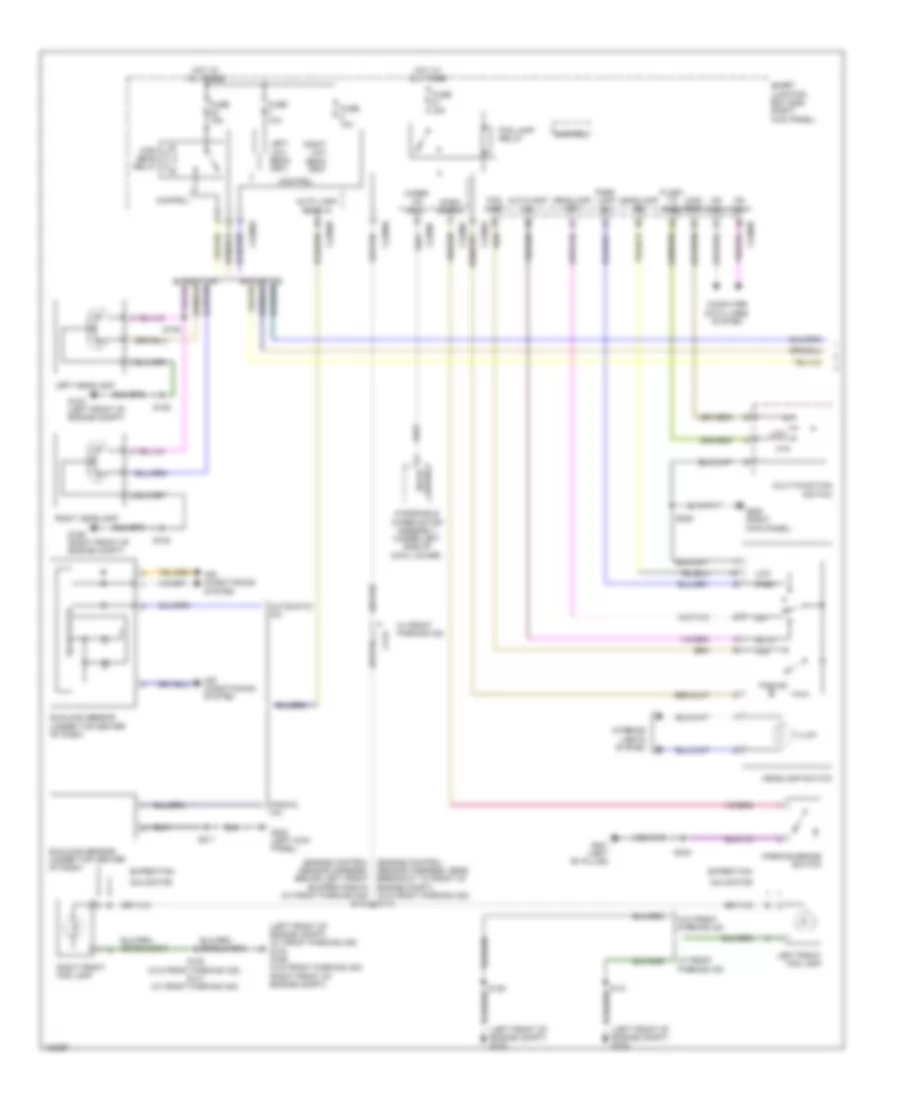 Headlights Wiring Diagram 1 of 2 for Lincoln Navigator 2014