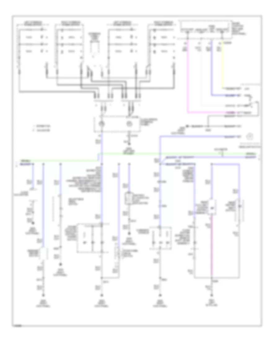 Instrument Illumination Wiring Diagram 2 of 3 for Lincoln Navigator 2014
