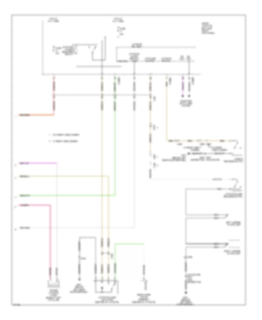Power Liftgate Wiring Diagram (2 of 2) for Lincoln Navigator 2014