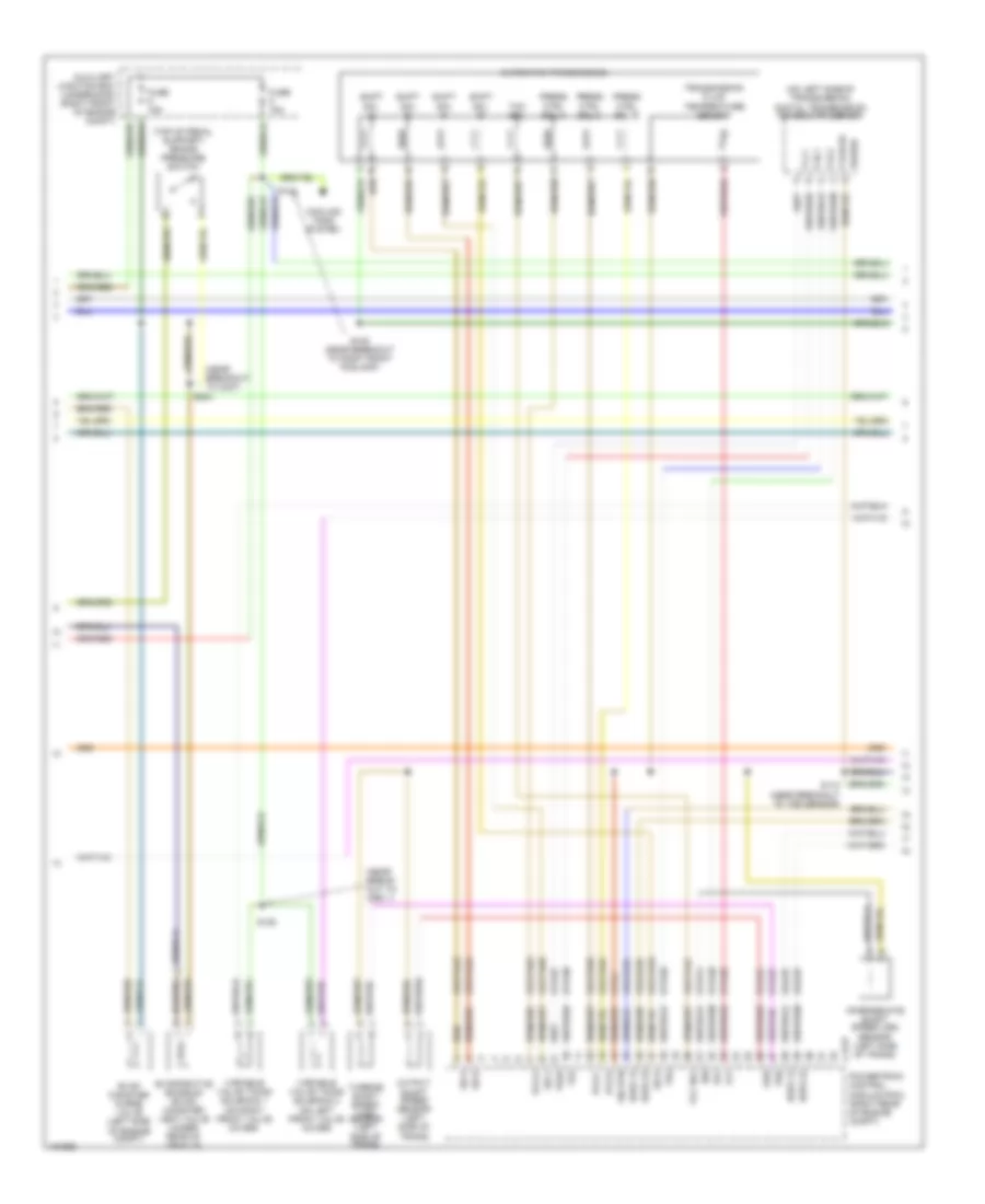 3.0L, Engine Performance Wiring Diagram (2 of 4) for Lincoln LS 2004