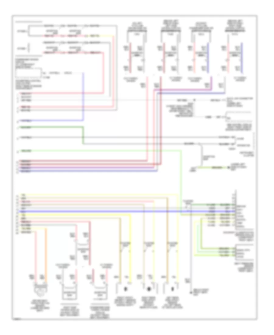 Supplemental Restraints Wiring Diagram 2 of 2 for Lincoln LS 2004
