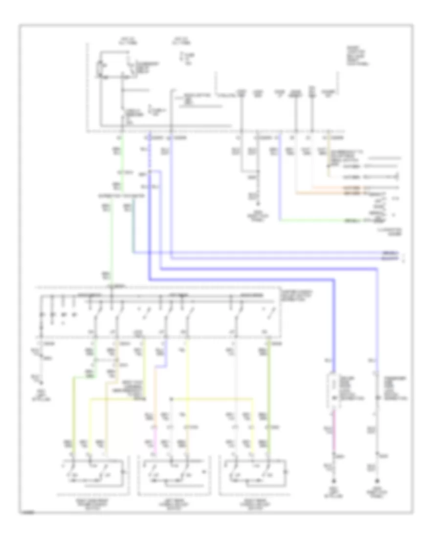 Instrument Illumination Wiring Diagram 1 of 3 for Lincoln Navigator L 2014