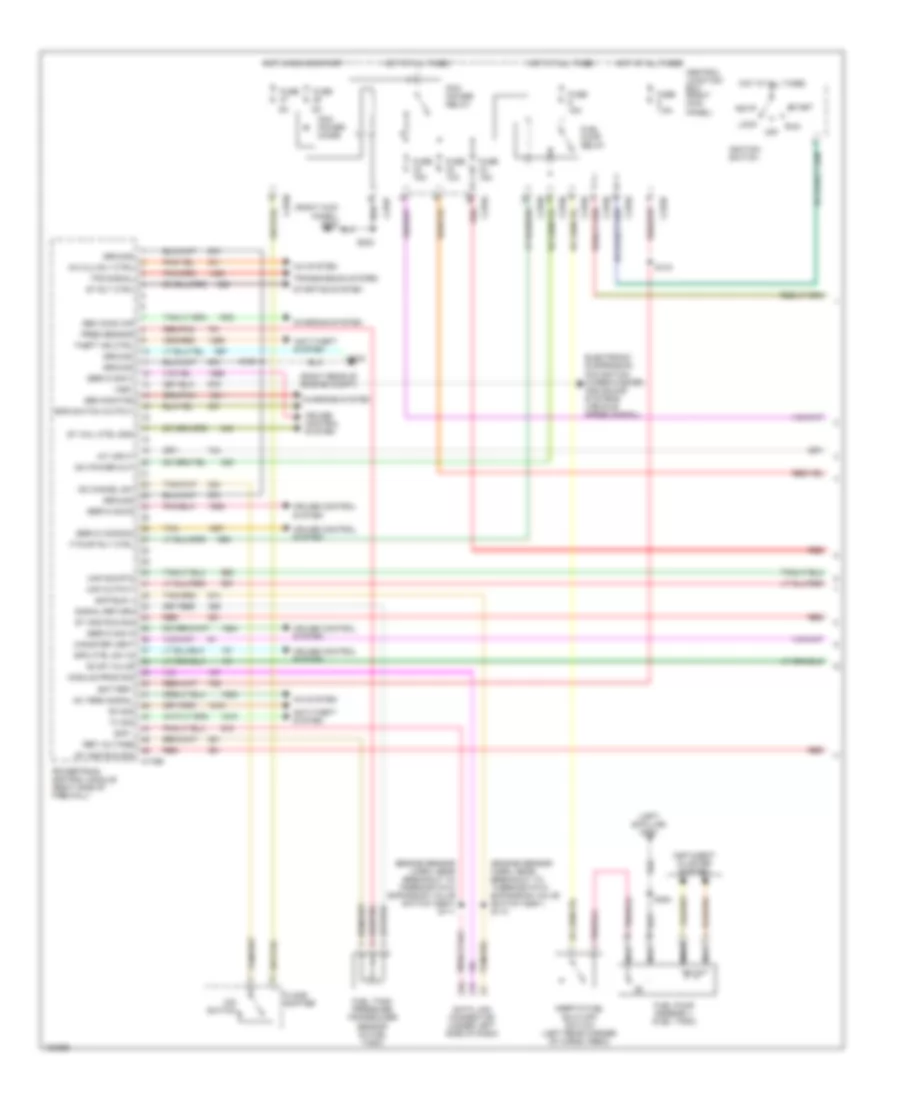 5 4L Engine Performance Wiring Diagram 1 of 4 for Lincoln Navigator 2004
