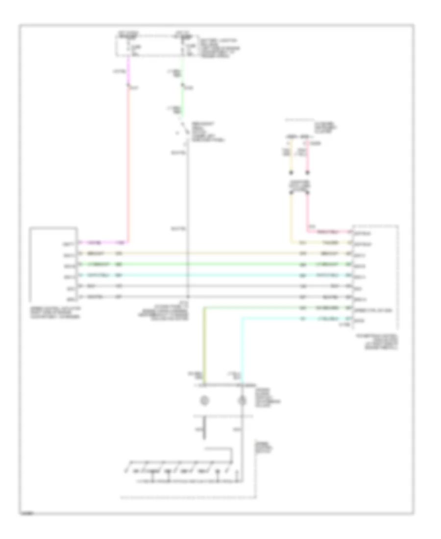 Cruise Control Wiring Diagram for Lincoln Aviator 2005