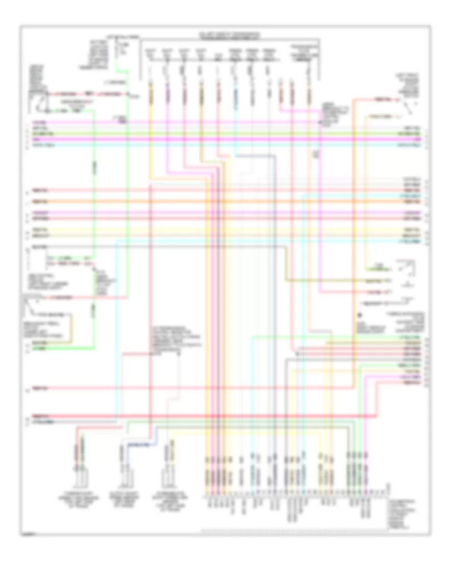 4 6L Engine Performance Wiring Diagram 2 of 4 for Lincoln Aviator 2005