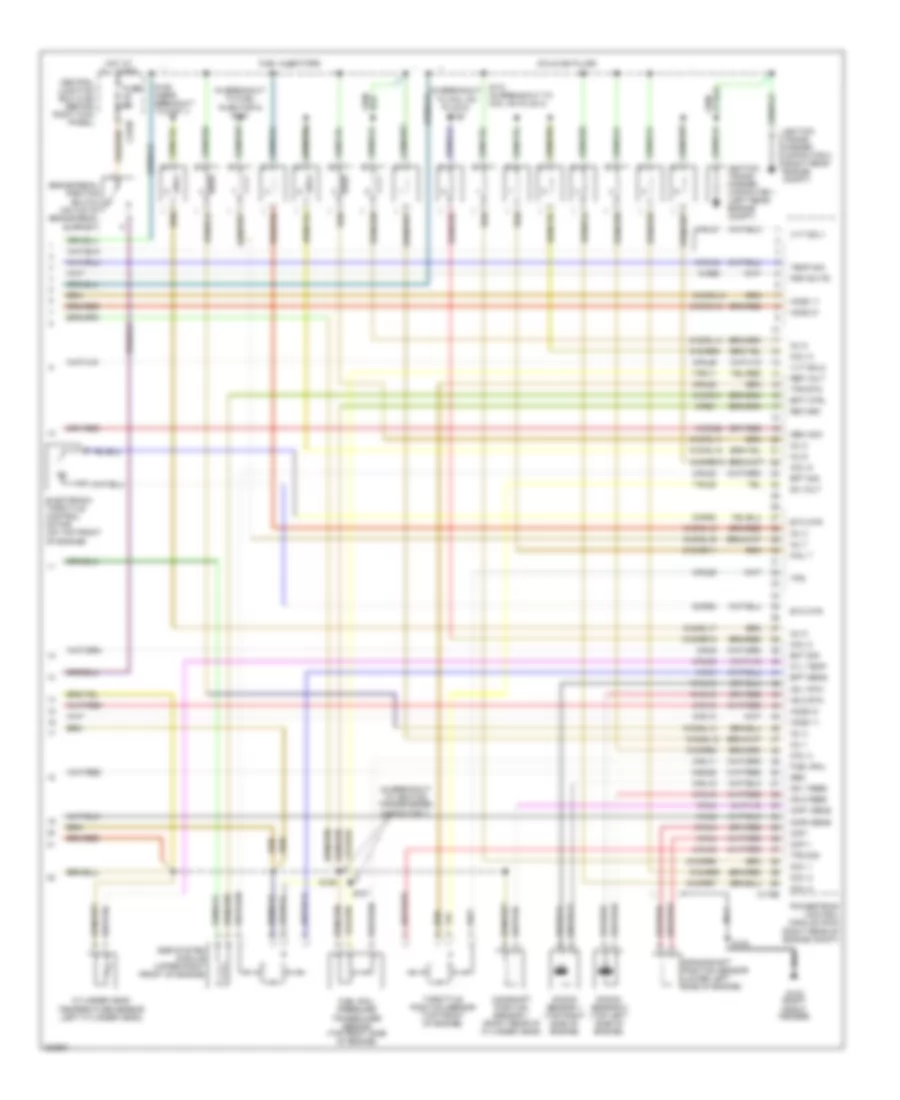 3 9L Engine Performance Wiring Diagram 4 of 4 for Lincoln LS 2005