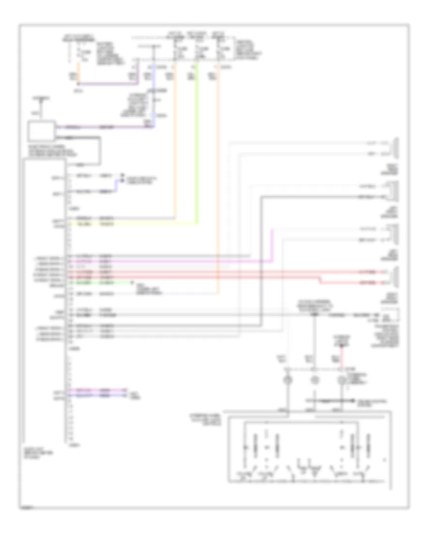 Base Radio Wiring Diagram for Lincoln LS 2005
