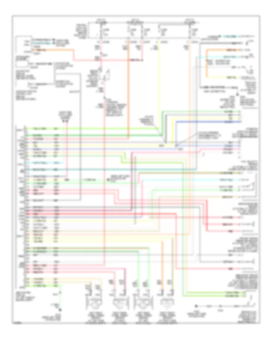 Anti lock Brakes Wiring Diagram for Lincoln Navigator 2005