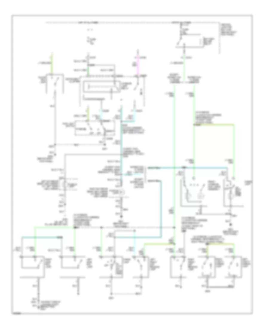 Courtesy Lamps Wiring Diagram for Lincoln Navigator 2005