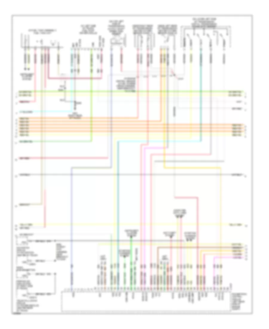 Engine Performance Wiring Diagram 2 of 4 for Lincoln Town Car Executive 2005