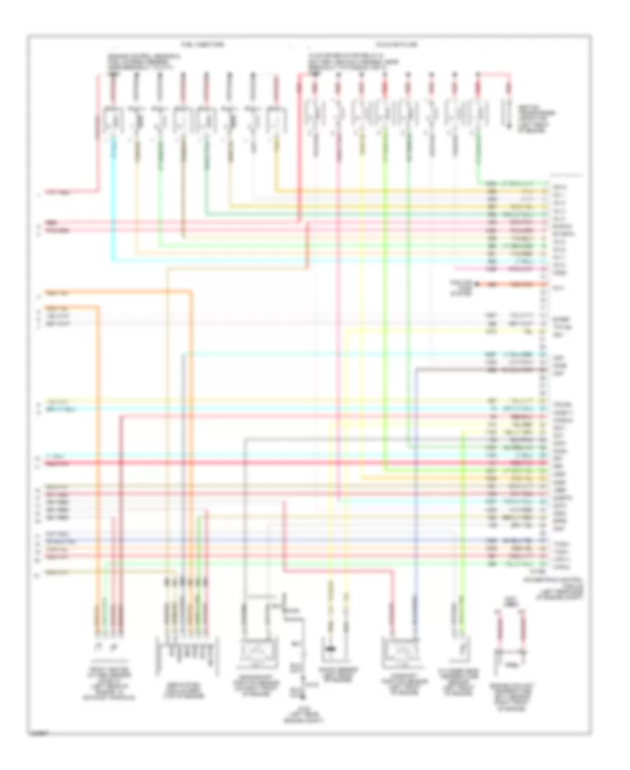 Engine Performance Wiring Diagram (4 of 4) for Lincoln Town Car Executive 2005