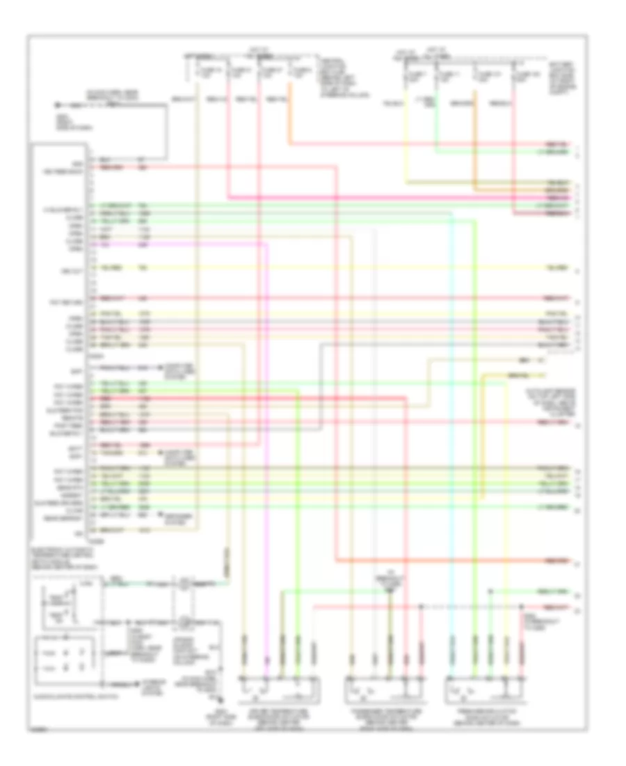 Automatic A C Wiring Diagram 1 of 2 for Lincoln Town Car Signature 2005