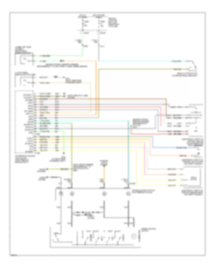 Cruise Control Wiring Diagram for Lincoln Mark LT 2006