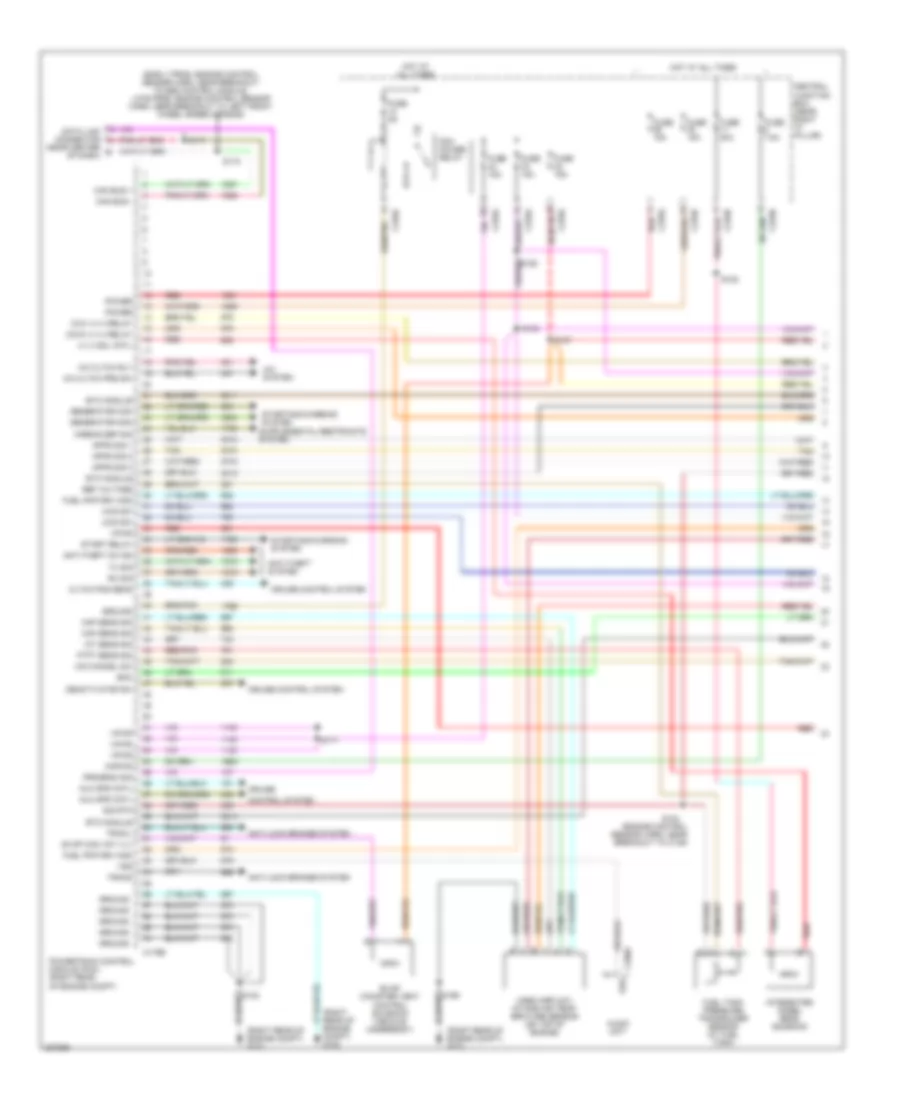 Engine Performance Wiring Diagram 1 of 6 for Lincoln Mark LT 2006