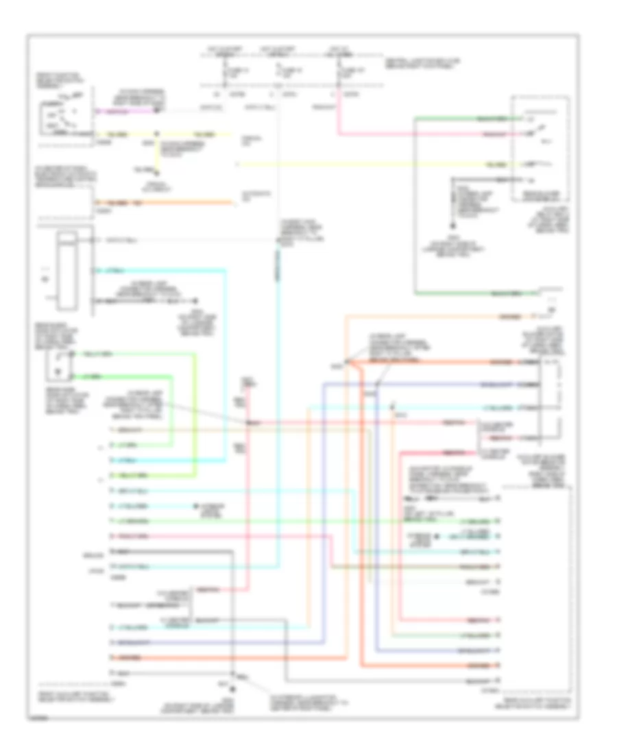 Auxiliary Heater-AC Wiring Diagram for Lincoln Navigator 2006