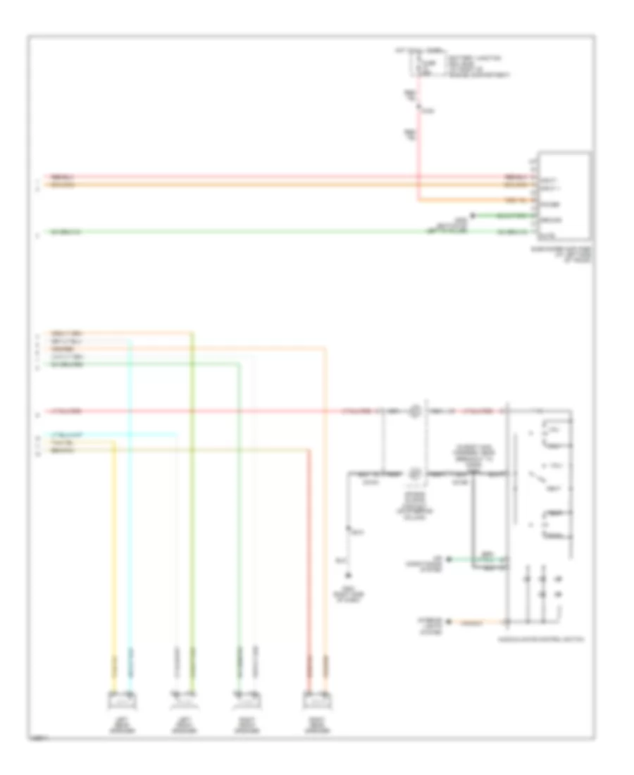 Radio Wiring Diagram without Navigation 2 of 2 for Lincoln Town Car Designer 2006