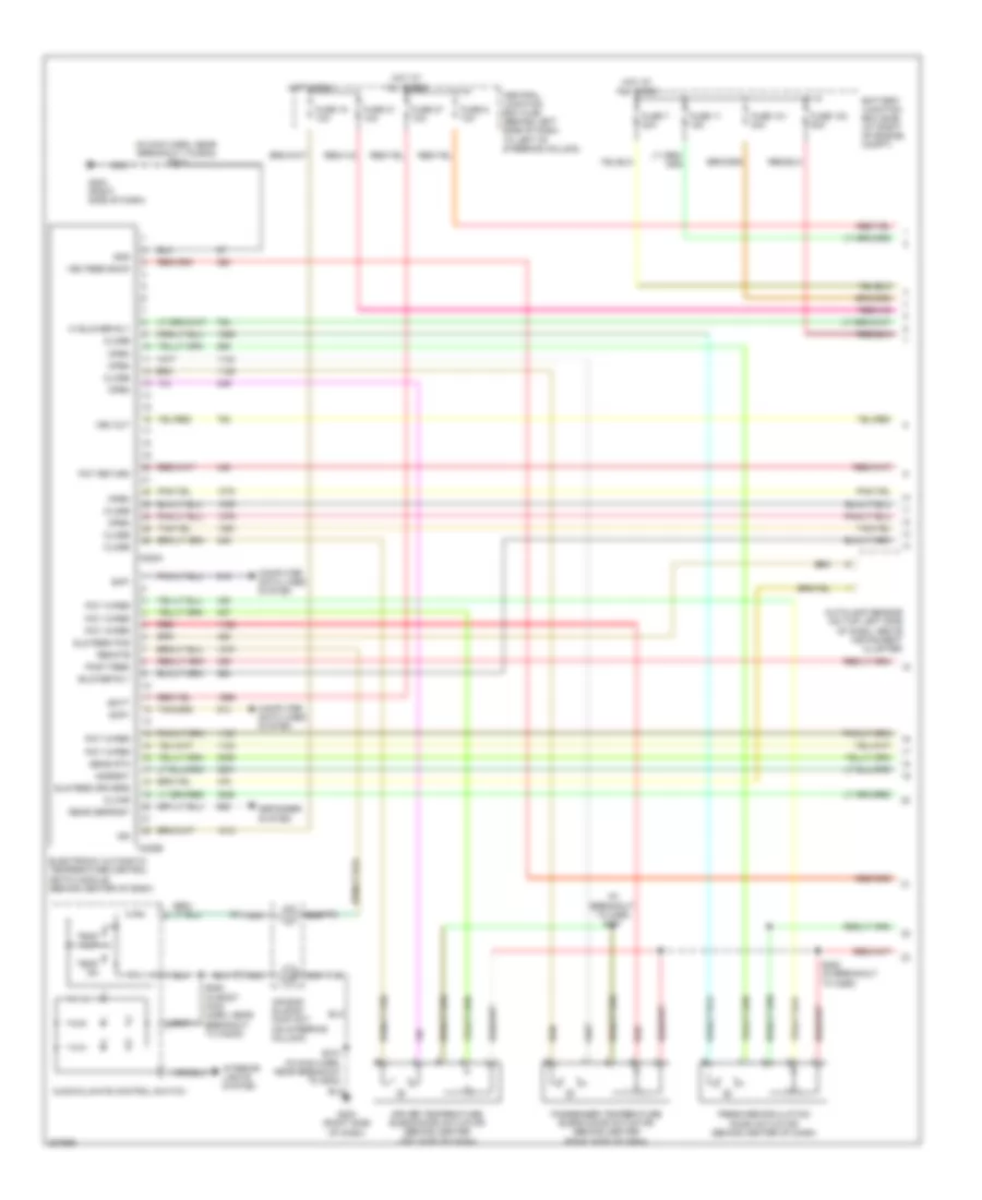 Automatic A C Wiring Diagram 1 of 2 for Lincoln Town Car Signature L 2006