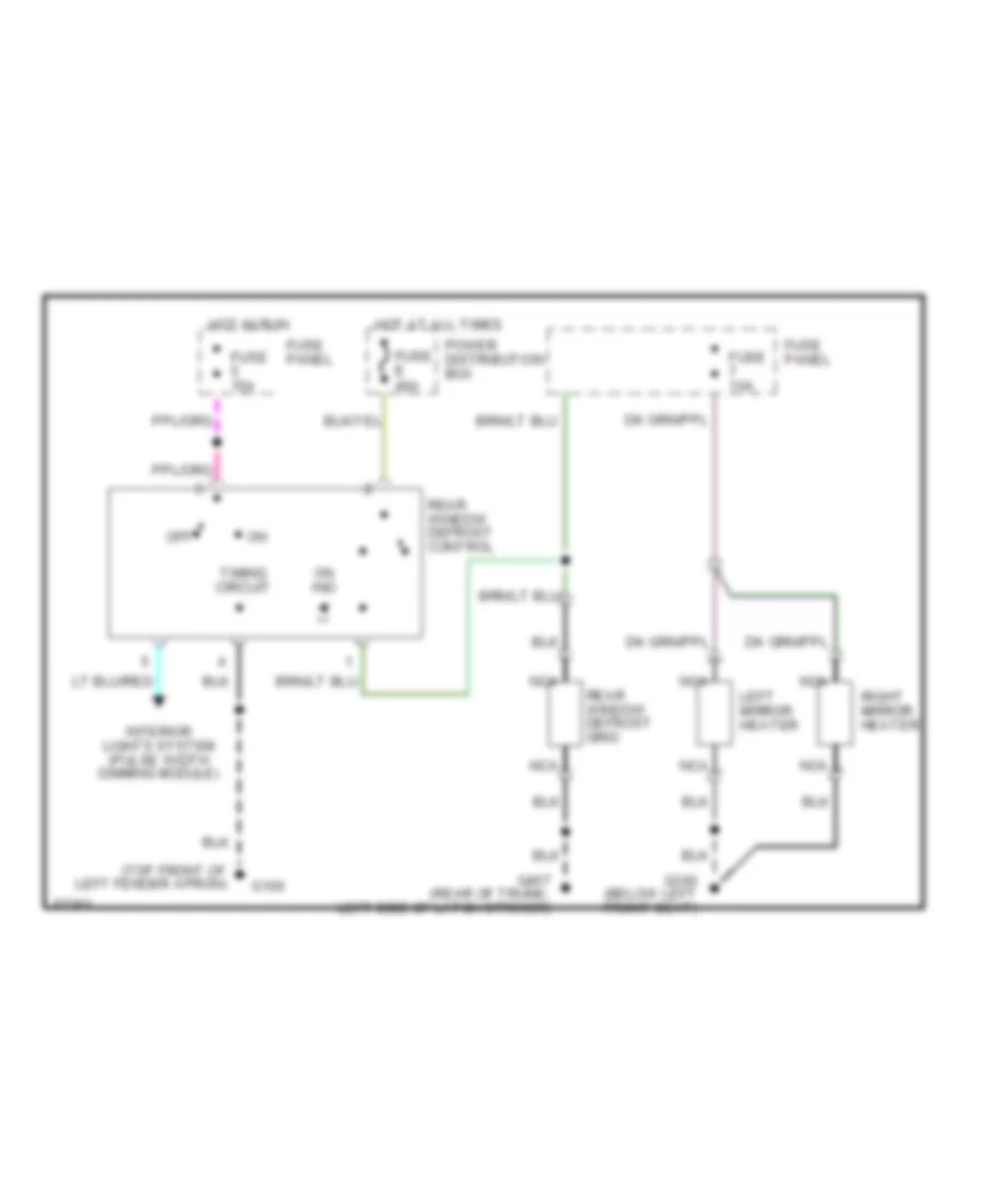 All Wiring Diagrams for Lincoln Continental Signature Series 1992