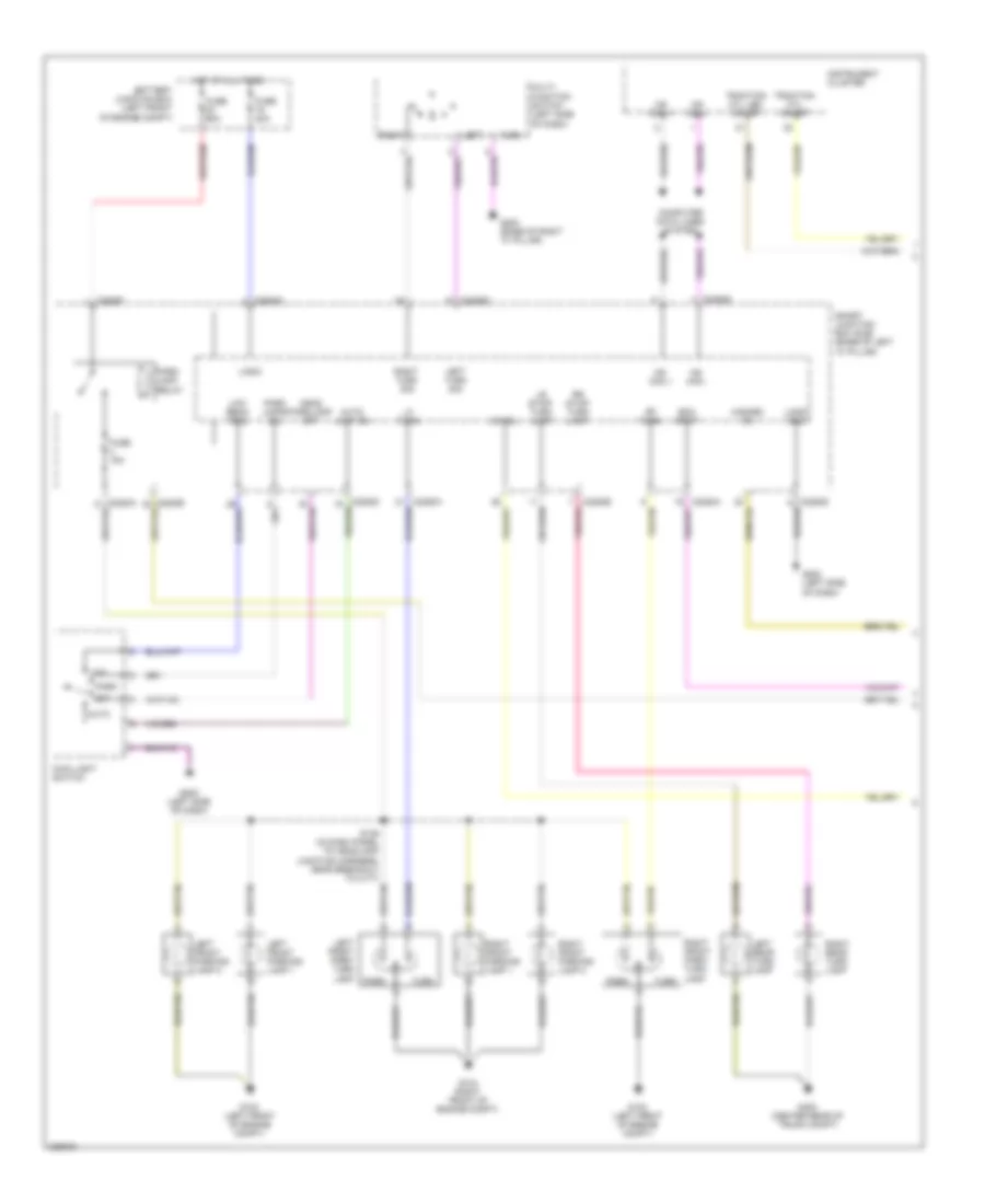 Exterior Lamps Wiring Diagram 1 of 2 for Lincoln Zephyr 2006