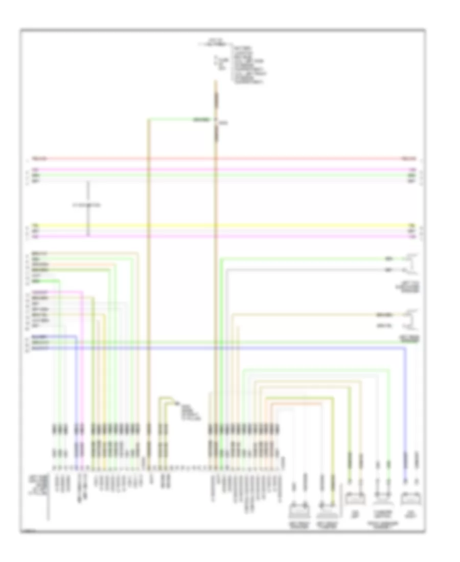 THXII Audio Radio Wiring Diagram 3 of 4 for Lincoln Zephyr 2006